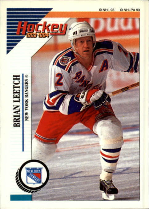 1993-94 Panini Stickers #96 Brian Leetch
