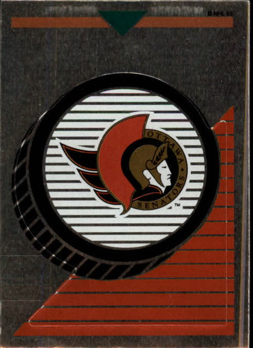 1993-94 Panini Stickers #111 Senators Logo