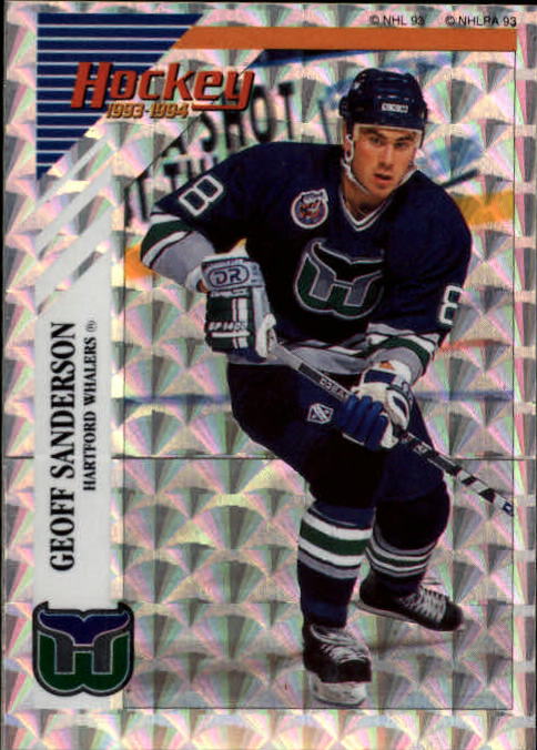 1993-94 Panini Stickers #L Geoff Sanderson