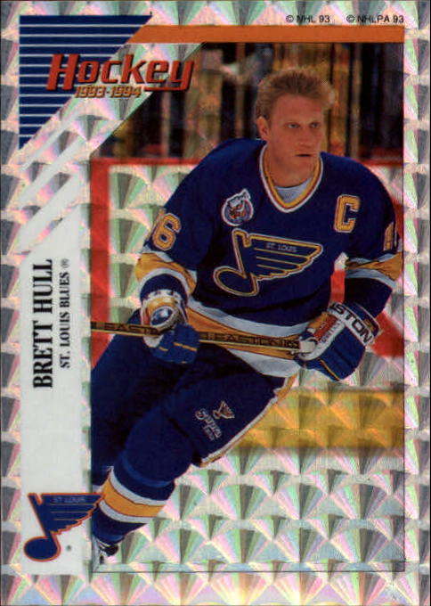 1993-94 Panini Stickers #N Brett Hull