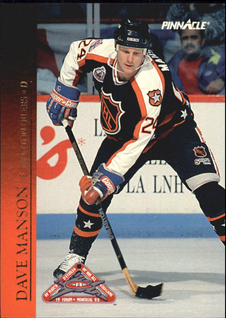 1993-94 Pinnacle All-Stars Canadian #38 Dave Manson