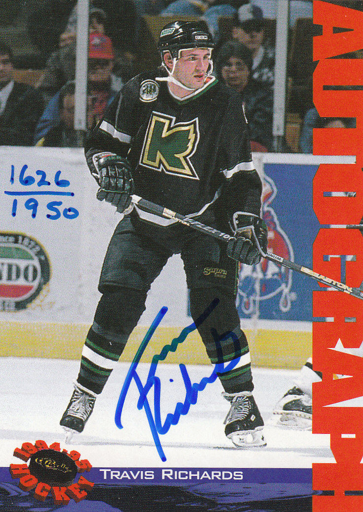 1994 Classic Autographs #NNO Travis Richards/1950