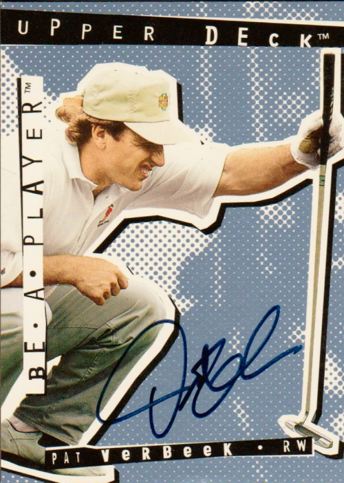 1994-95 Be A Player Autographs #71 Pat Verbeek