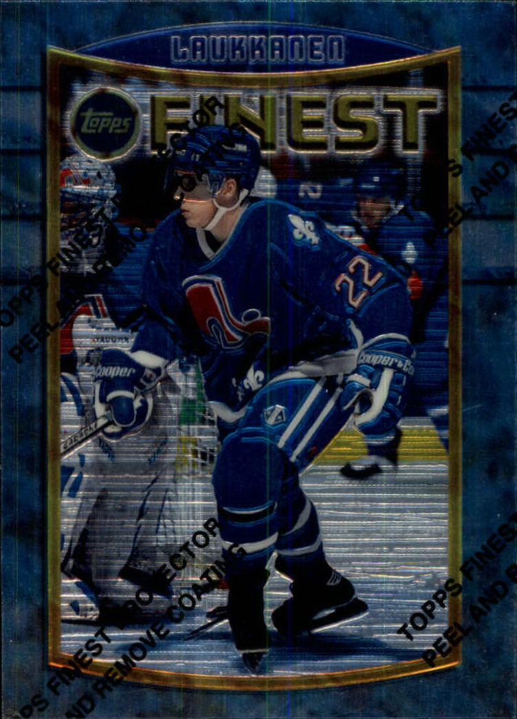 1994-95 Finest #8 Janne Laukkanen