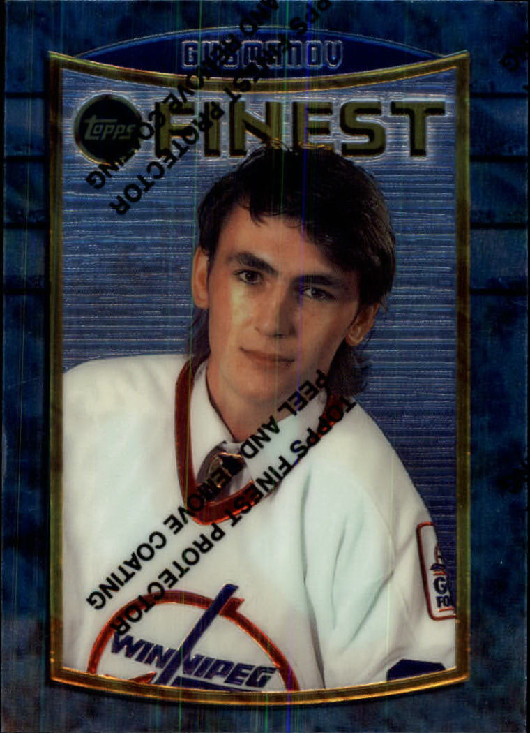 1994-95 Finest #107 Ravil Gusmanov RC