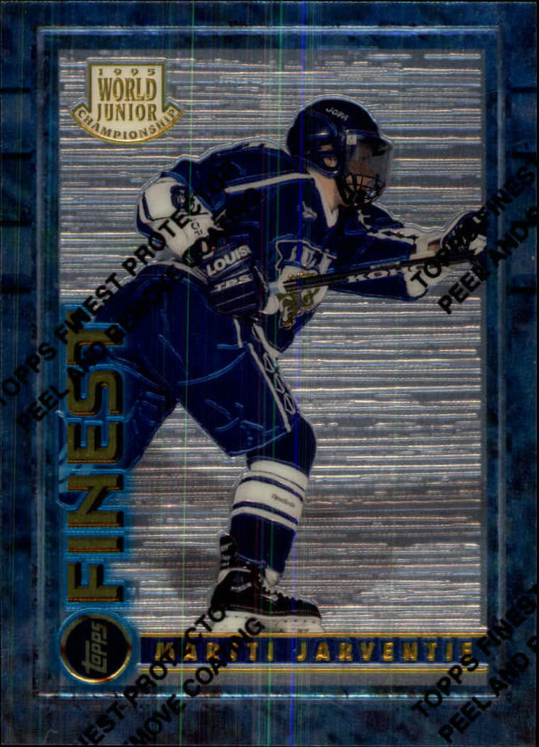 1994-95 Finest #130 Martti Jarventie RC