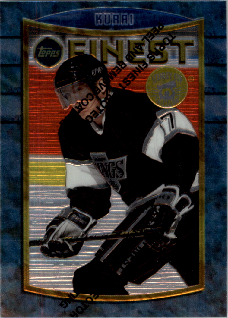 1994-95 Finest Super Team Winners #81 Jari Kurri