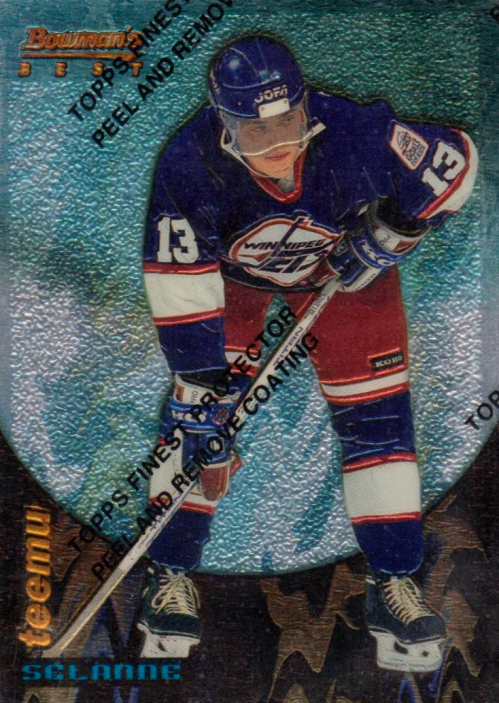 1994-95 Finest Bowman's Best #B14 Teemu Selanne