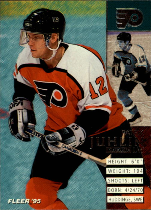 1994-95 Fleer #155 Patrik Juhlin RC
