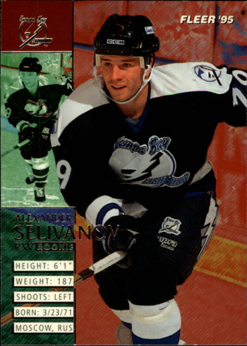 1994-95 Fleer #210 Alexander Selivanov RC