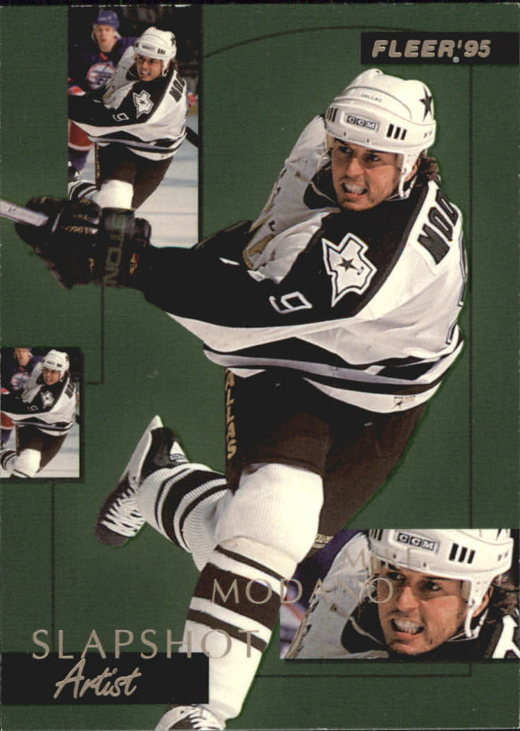 1994-95 Fleer Slapshot Artists #6 Mike Modano