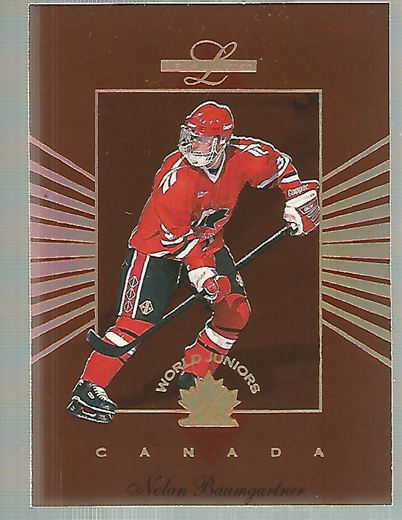 1994-95 Leaf Limited World Juniors Canada #1 Nolan Baumgartner