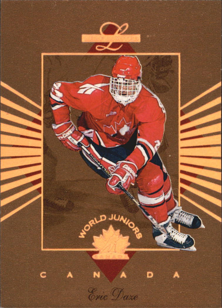 1994-95 Leaf Limited World Juniors Canada #2 Eric Daze