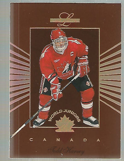 1994-95 Leaf Limited World Juniors Canada #4 Todd Harvey