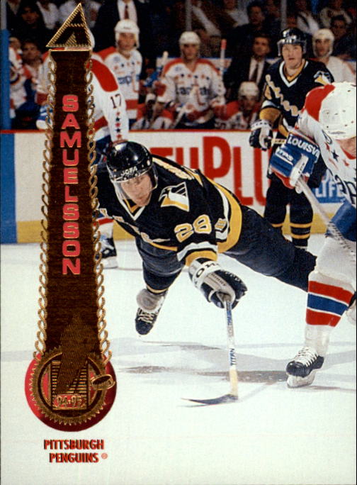 1994-95 Pinnacle #277 Kjell Samuelsson