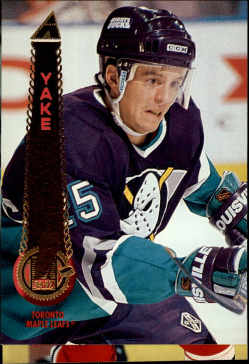 1994-95 Pinnacle #282 Terry Yake