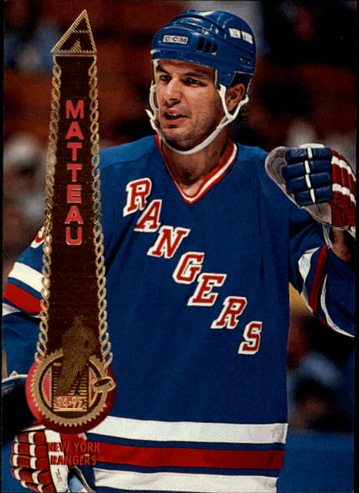 1994-95 Pinnacle #329 Stephane Matteau