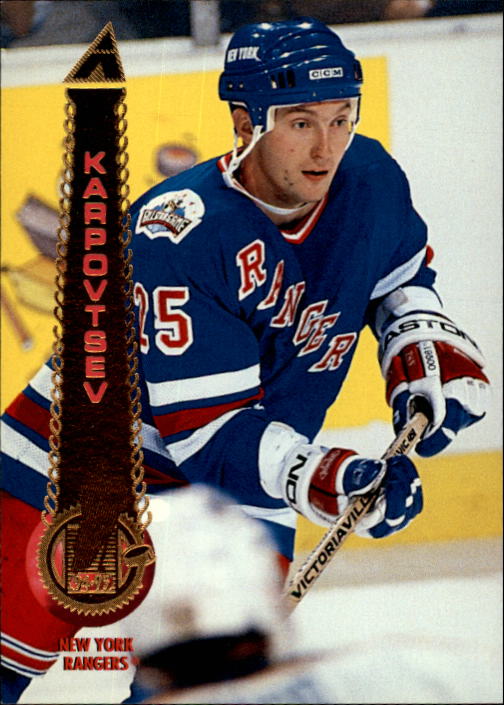 1994-95 Pinnacle #364 Alexander Karpovtsev