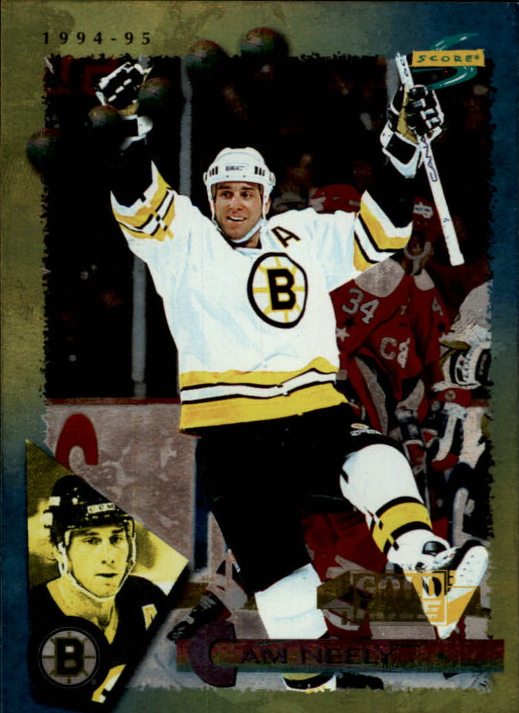 1994-95 Score Gold Line #4 Cam Neely