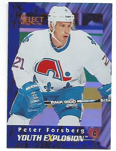 1994-95 Select Youth Explosion #YE7 Peter Forsberg