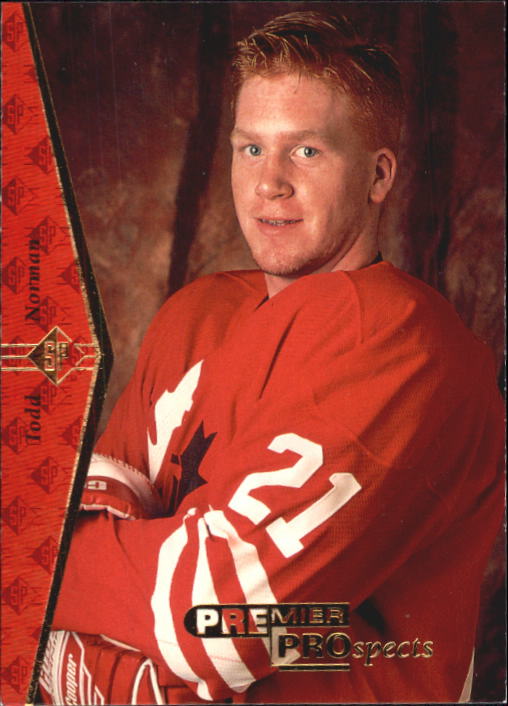 1994-95 SP #185 Todd Norman RC