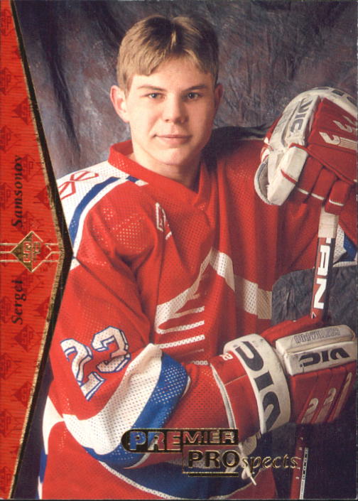 1994-95 SP #189 Sergei Samsonov RC