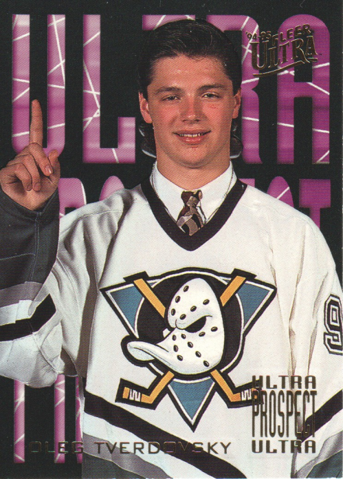 1994-95 Ultra Prospects #9 Oleg Tverdovsky