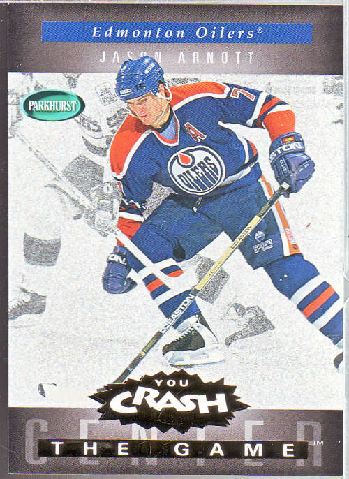 1994-95 Parkhurst Crash the Game Gold #8 Jason Arnott