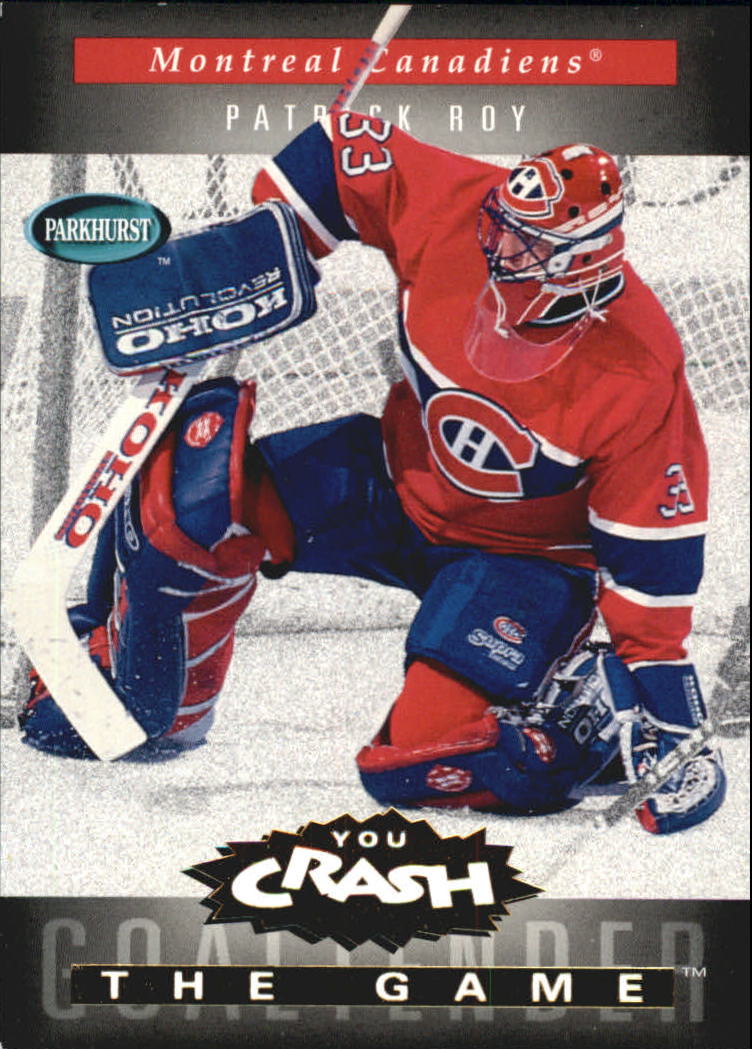 1994-95 Parkhurst Crash the Game Gold #12 Patrick Roy
