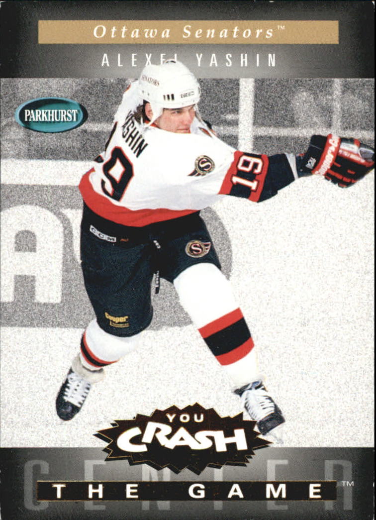 1994-95 Parkhurst Crash the Game Gold #16 Alexei Yashin