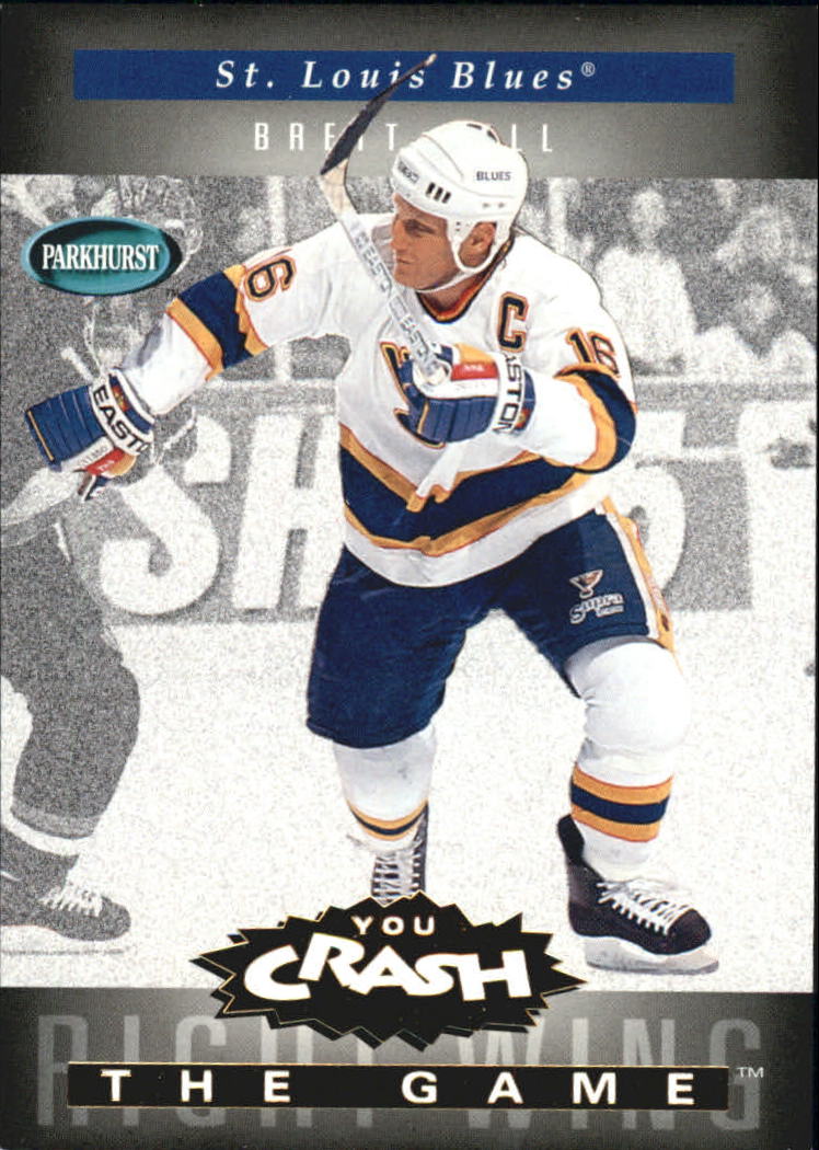 1994-95 Parkhurst Crash the Game Gold #20 Brett Hull