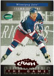 1994-95 Parkhurst Crash the Game Red #C26 Teemu Selanne