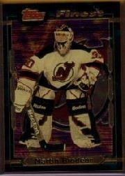 1994-96 Topps Finest Bronze #12 Martin Brodeur