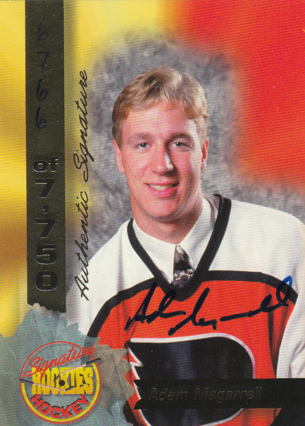 1995 Signature Rookies Signatures #53 Adam Magarrell