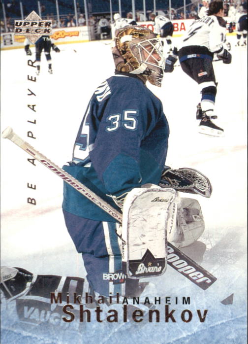 1995-96 Be A Player #69 Mikhail Shtalenkov