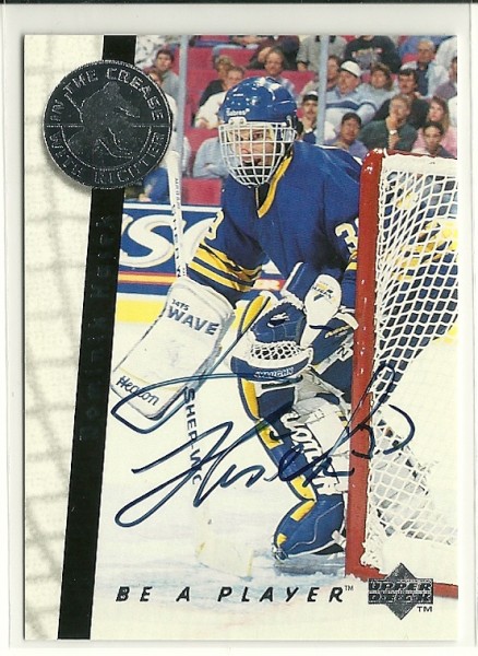 1995-96 Be A Player Autographs #S192 Dominik Hasek