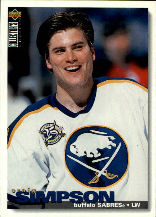 1995-96 Collector's Choice #231 Craig Simpson front image