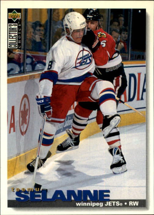 1995-96 Collector's Choice #244 Teemu Selanne