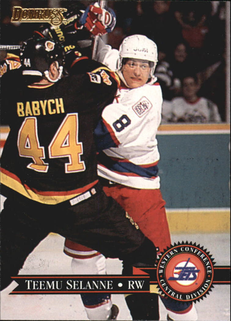 1995-96 Donruss #100 Teemu Selanne