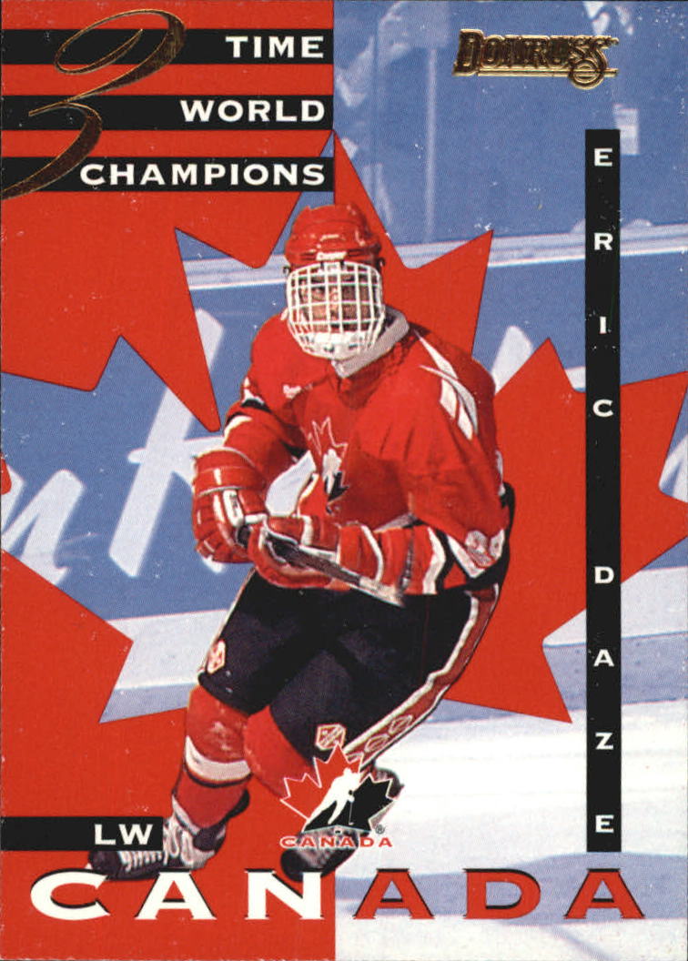 1995-96 Donruss Canadian World Junior Team #15 Eric Daze