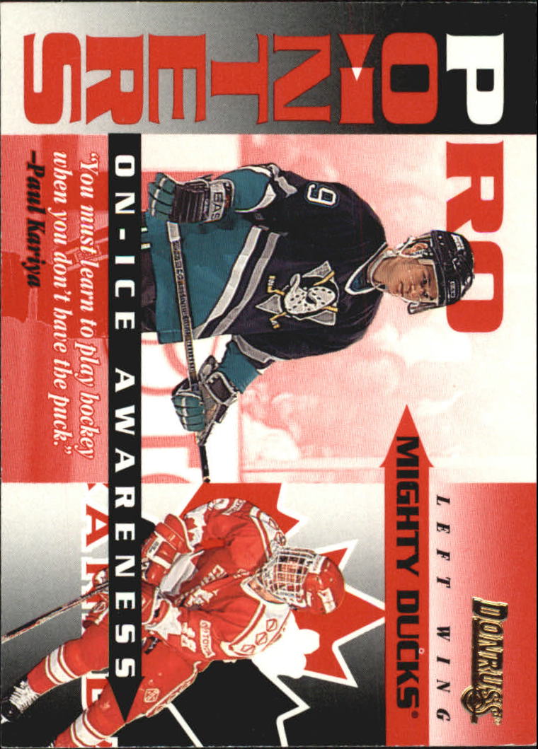 1995-96 Donruss Pro Pointers #19 Paul Kariya