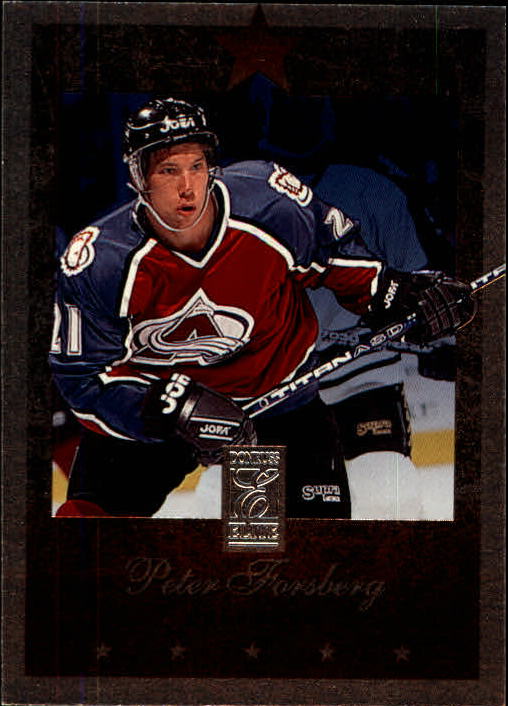1995-96 Donruss Elite #39 Peter Forsberg
