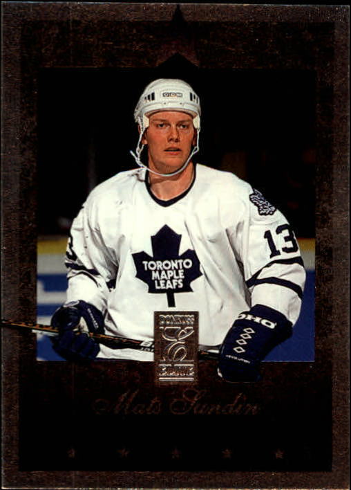 1995-96 Donruss Elite #72 Mats Sundin