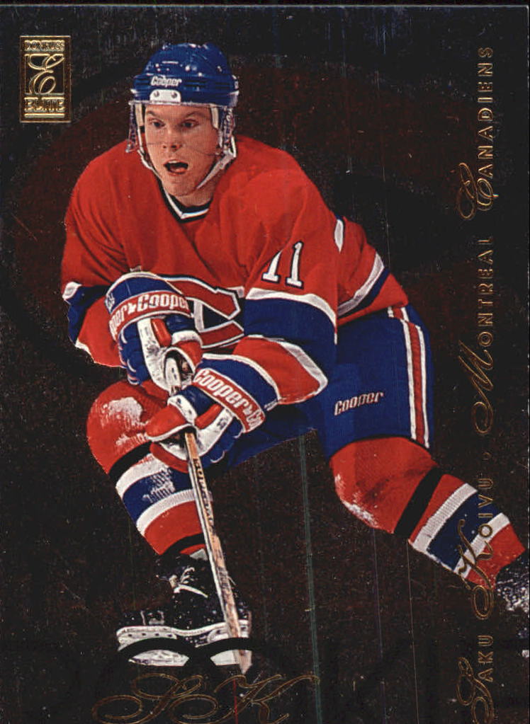 1995-96 Donruss Elite Rookies #8 Saku Koivu