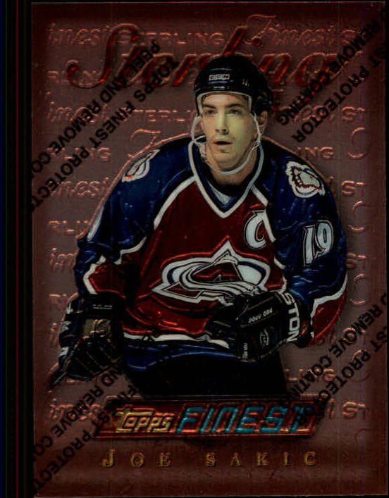 1995-96 Finest #15 Joe Sakic B