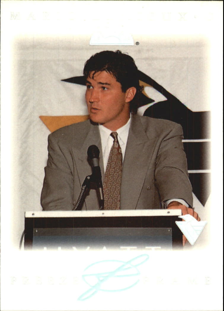 1995-96 Leaf Freeze Frame #7 Mario Lemieux