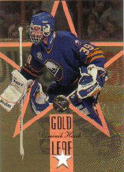 1995-96 Leaf Gold Stars #1 D.Hasek/J.Carey