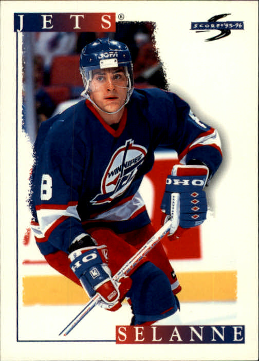 1995-96 Score #7 Teemu Selanne
