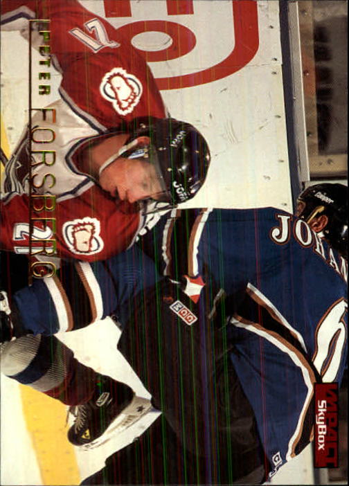 1995-96 SkyBox Impact #35 Peter Forsberg