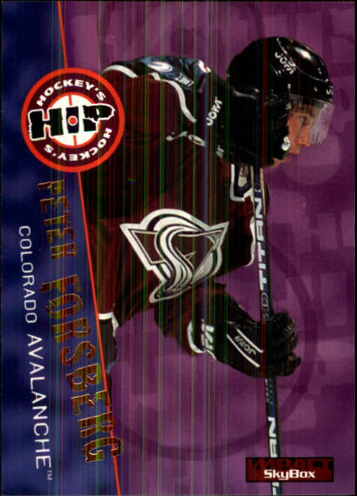 1995-96 SkyBox Impact #229 Peter Forsberg HH